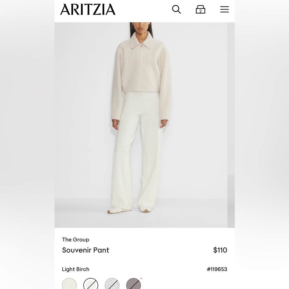 Aritzia The Group Souvenir Pant